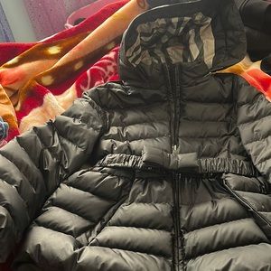 Girl Burberry coat size 7